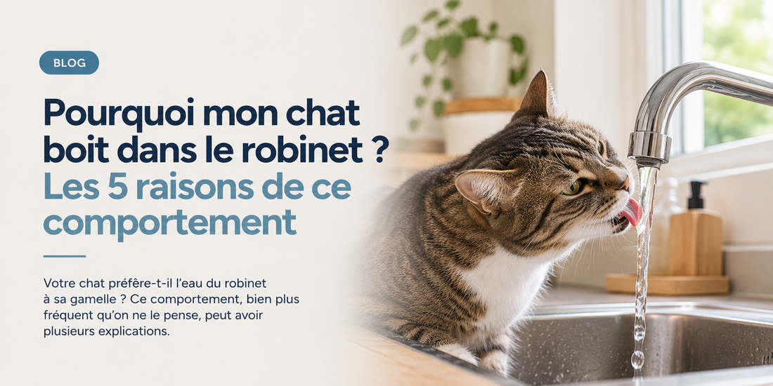 Pourquoi mon chat boit dans le robinet ? Les 5 raisons de ce comportement