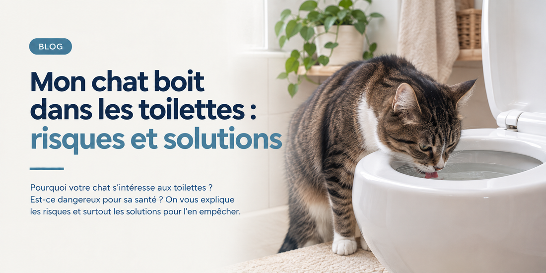 Mon chat boit dans les toilettes : pourquoi et que faire ?