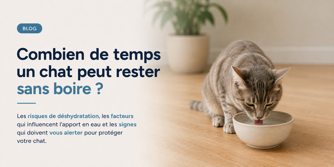 Combien de temps un chat peut rester sans boire ?