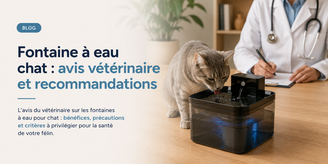 Fontaine à eau chat : avis vétérinaire et recommandations